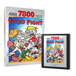 FOOD FIGHT ATARI 7800