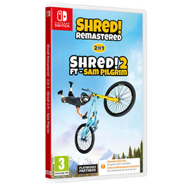 2 IN 1 SHRED! REMASTERED  + SHRED! 2 FT SAM PILGRIM (CIB)* SWITCH